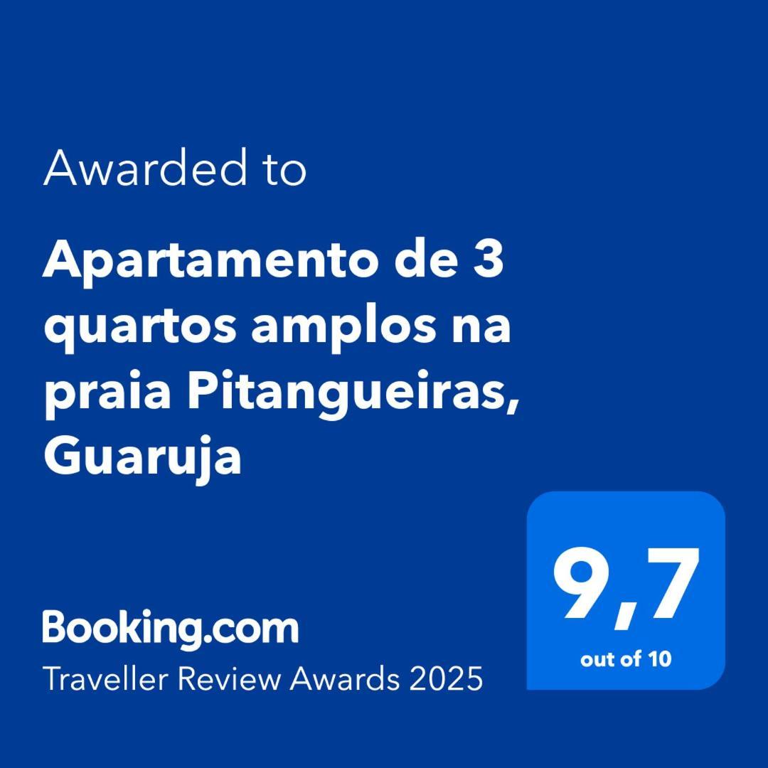 Apartment De 3 Quartos Amplos Na Pitangueiras, Guaruja